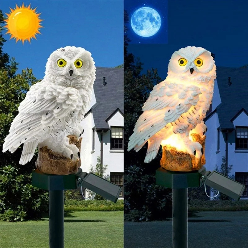 Statue de hibou solaire, lumiè - Home Decor Unique avis et prix