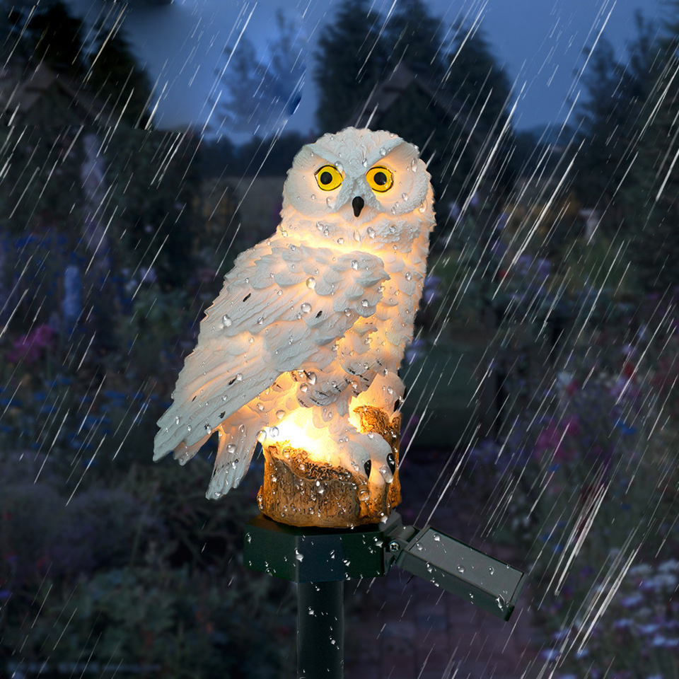 Statue de hibou solaire, lumiè - Home Decor Unique avis et prix