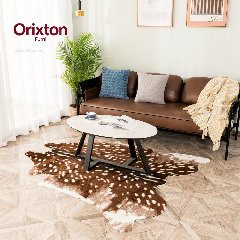 Tapis de décoration tendance e - Cowhide Rug Faux avis et prix
