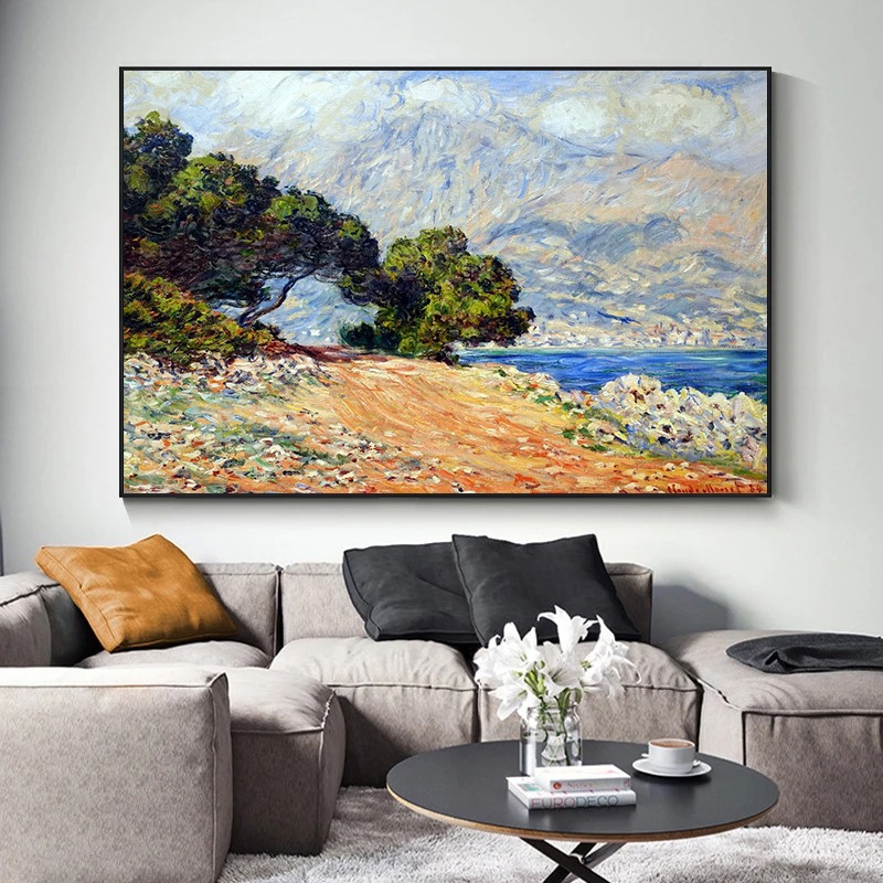 Peintures sur toile d'art, cél - Watercolor Poster Print avis et prix