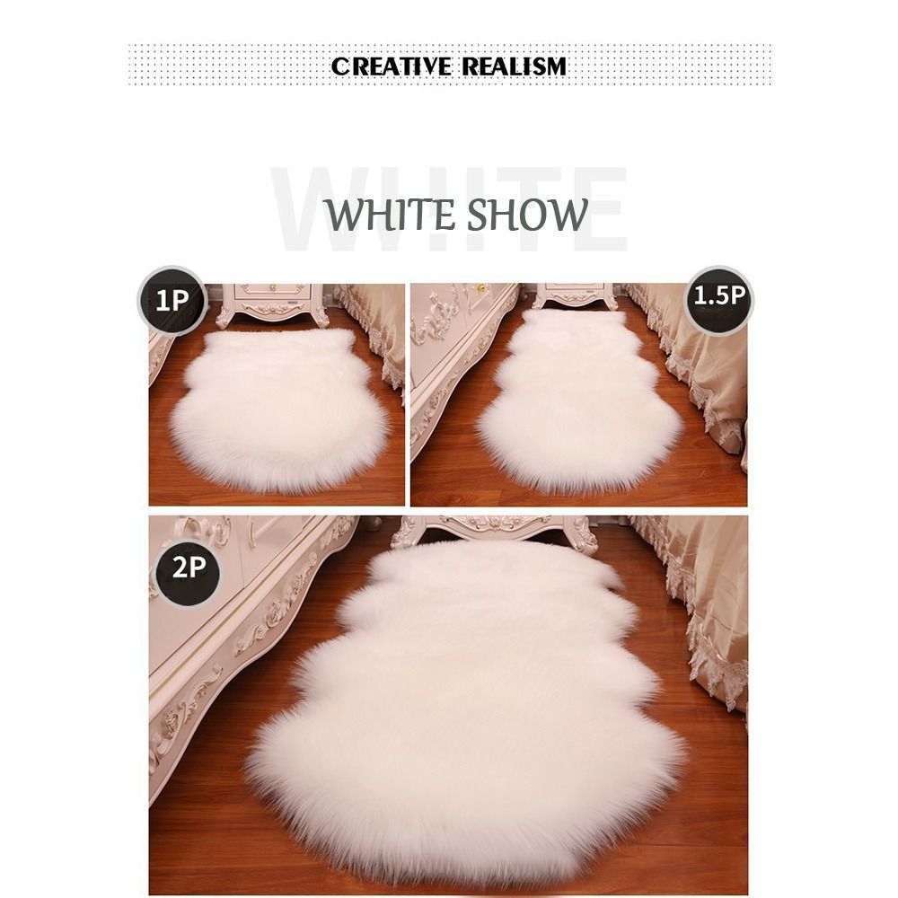 Tapis en fausse fourrure imita - Cowhide Rug Faux avis et prix