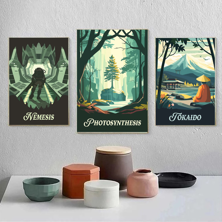 Affiche de soldat Animal magiq - Watercolor Poster Print avis et prix