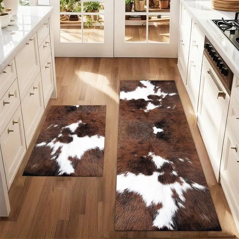VIKAMA 1/2 pièces Tapis de cui - Cowhide Rug Faux avis et prix