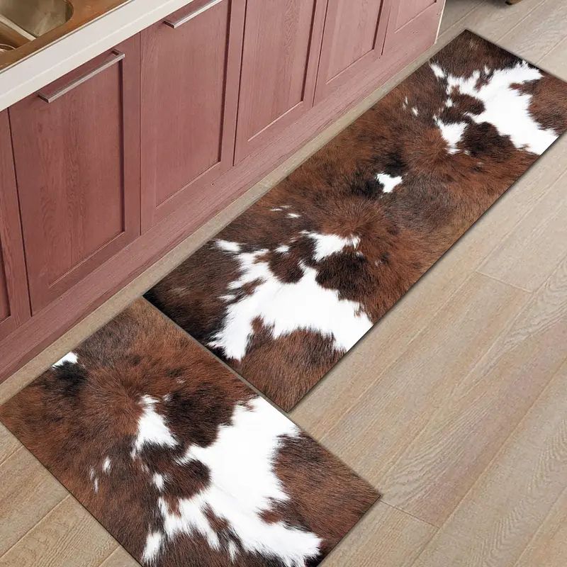 VIKAMA 1/2 pièces Tapis de cui - Cowhide Rug Faux avis et prix