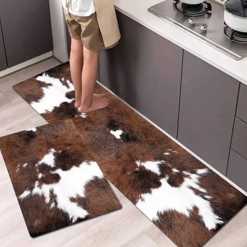 VIKAMA 1/2 pièces Tapis de cui - Cowhide Rug Faux avis et prix