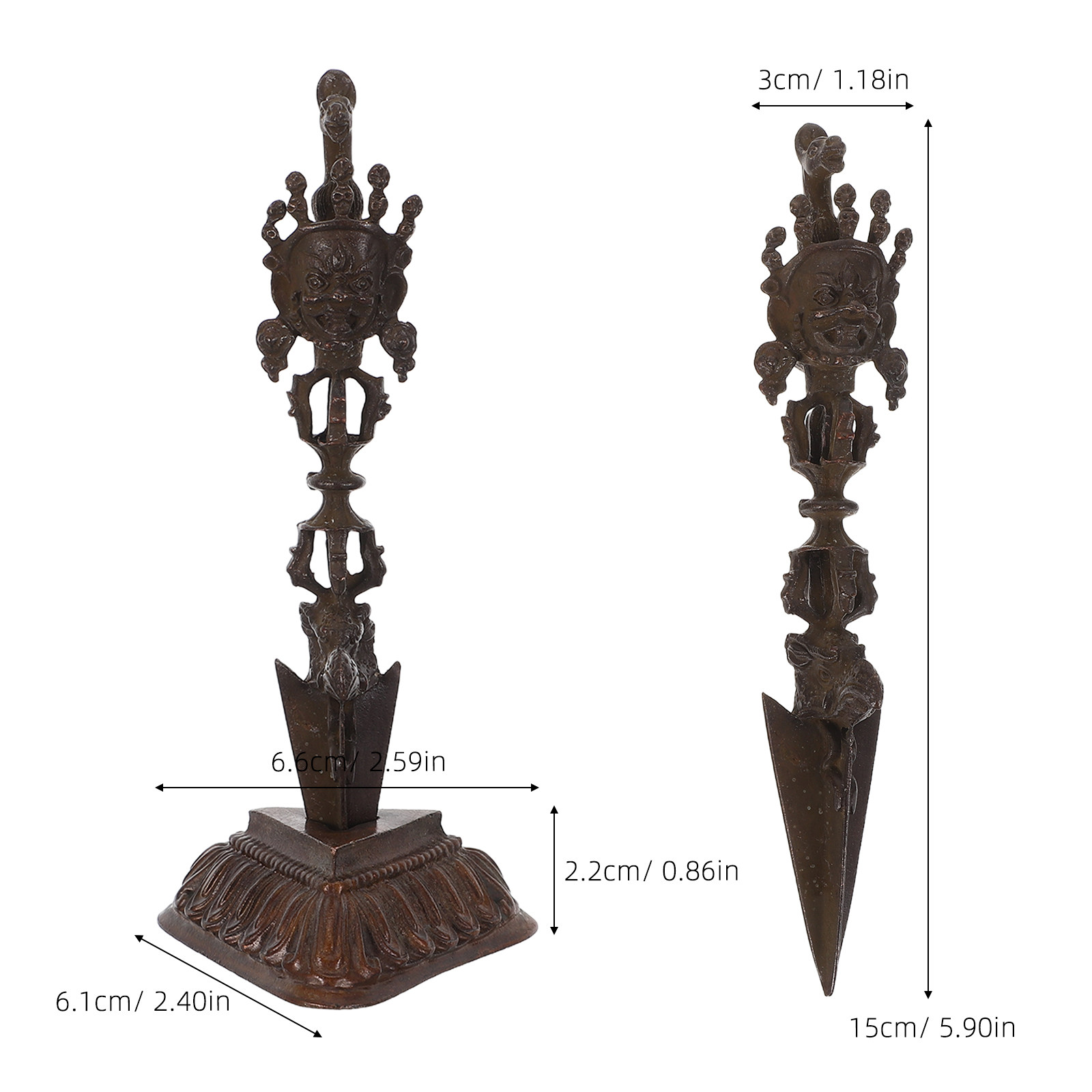 1 ensemble de pilons Vajra Dor - Home Decor Zen avis et prix