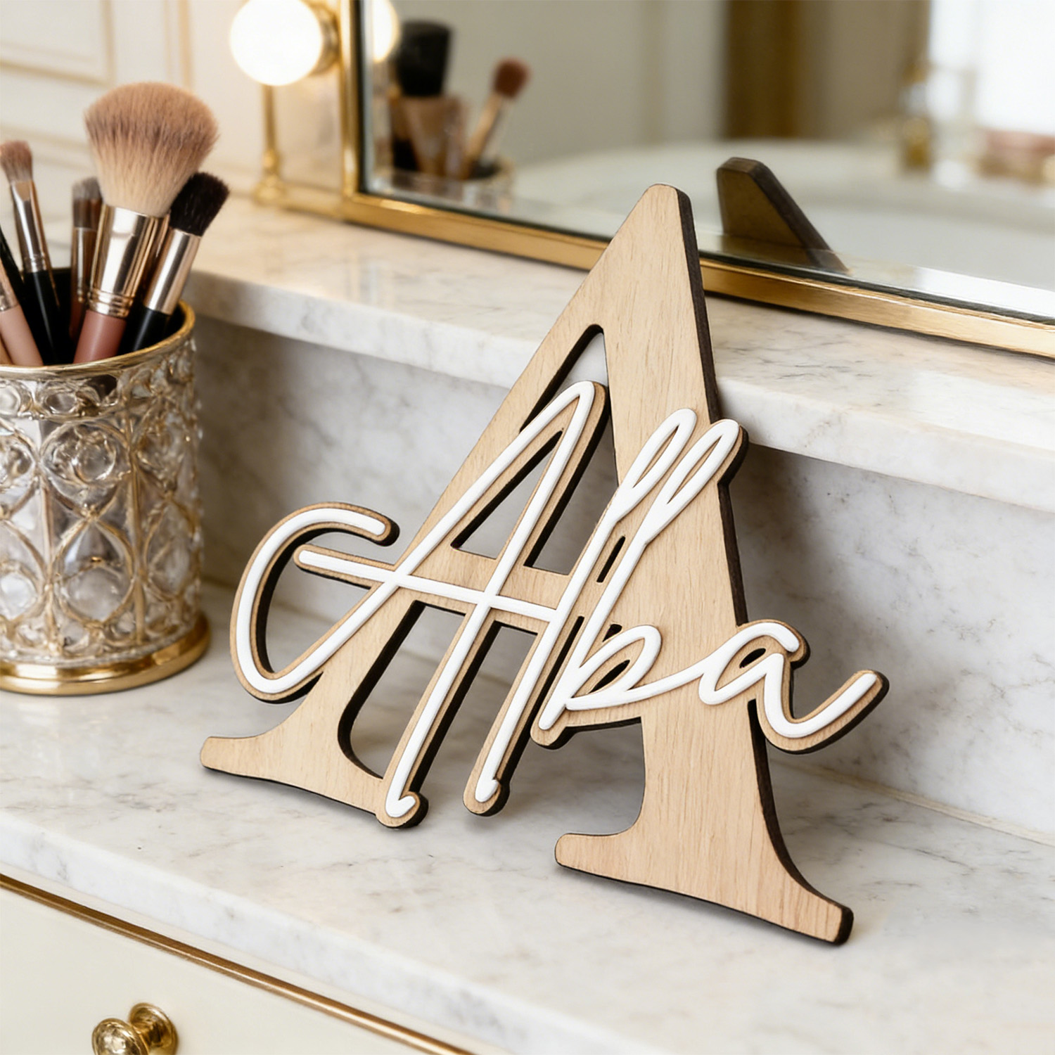 1 plaque décorative en bois à  - Home Decor Unique avis et prix