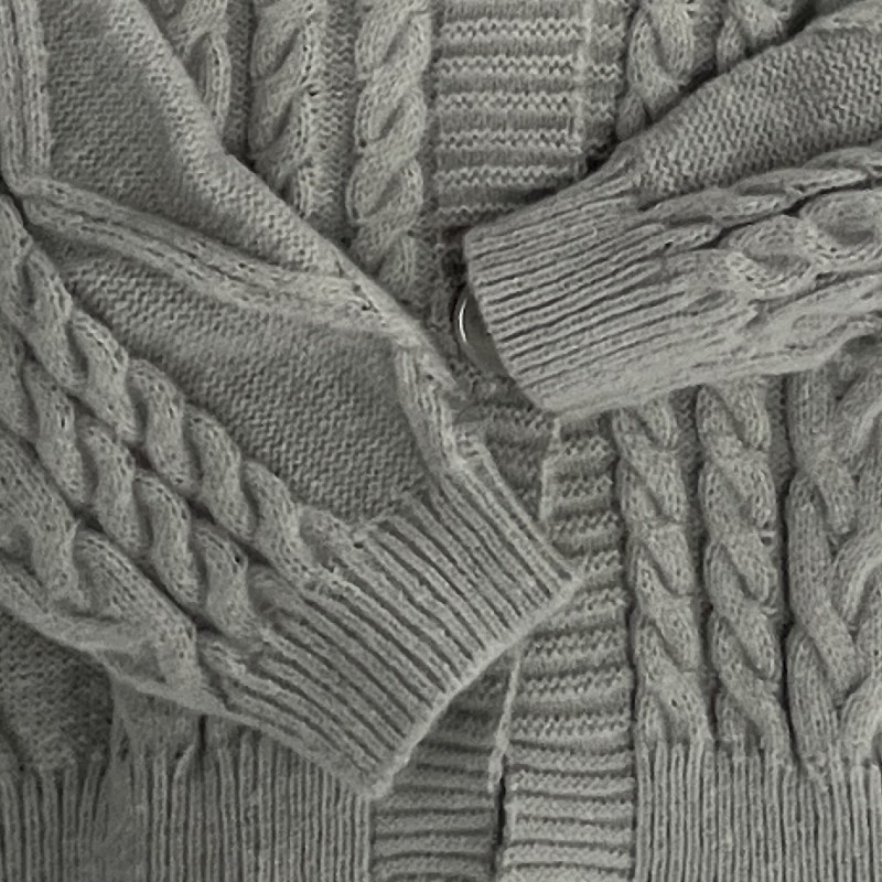 Cardigan gris TTPD pour femme, - Yarn Home Decor avis et prix
