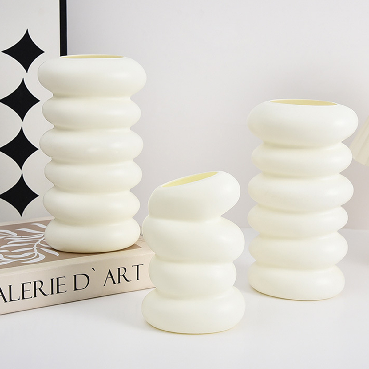 1 vase en plastique à motif en - Home Decor Center avis et prix